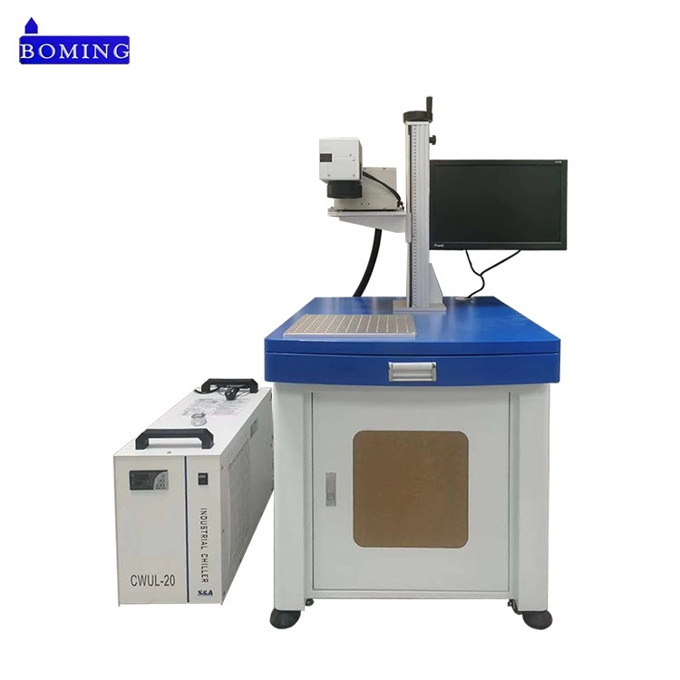 3W 5W UV-Lasermarkierungsmaschine für Tuch