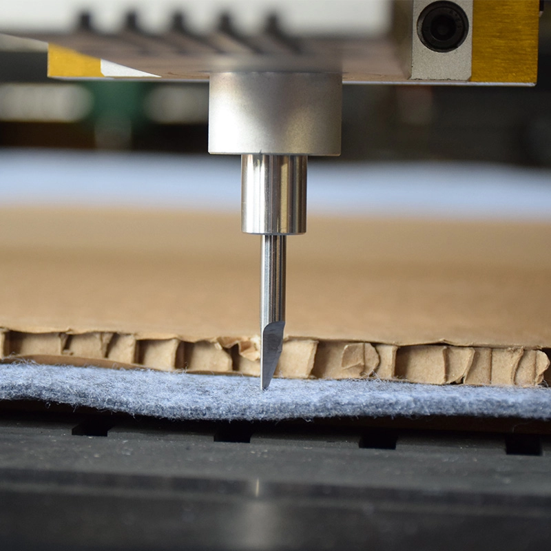 CNC Vibrationsmesserschneidmaschine für Lederpapier