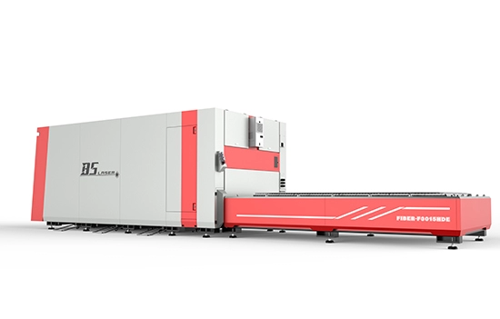 3000 W Faserlaser-Schneidemaschine mit Wechseltisch und Schutzabdeckung