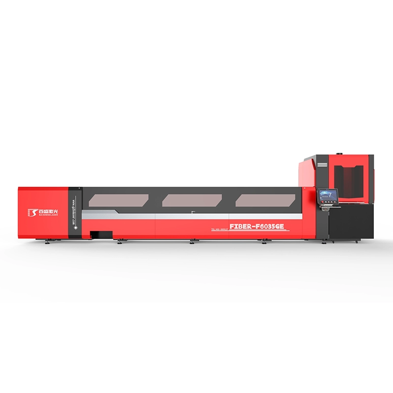 Laserschneidmaschine zum Schneiden großer schwerer Rohre mit einem Durchmesser von 20–350 mm