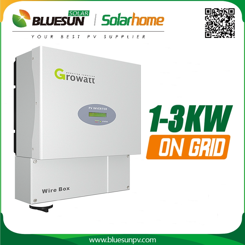 Growatt 1000-3000W Single Phase Grid-Krawatte Solar-Inverter