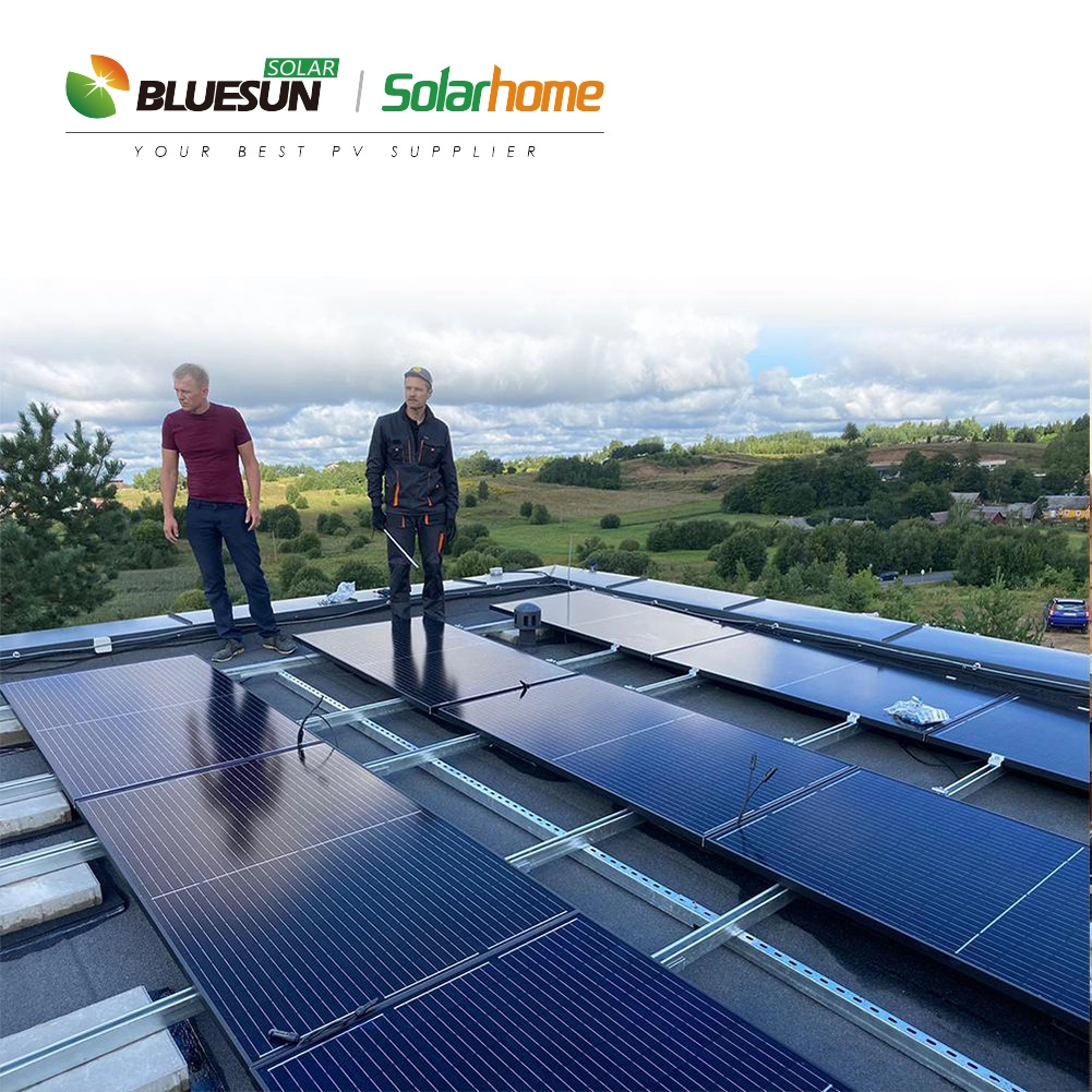 Bluesun 20kw aus Gitter Solarstromsystem für industrielle Lösungen