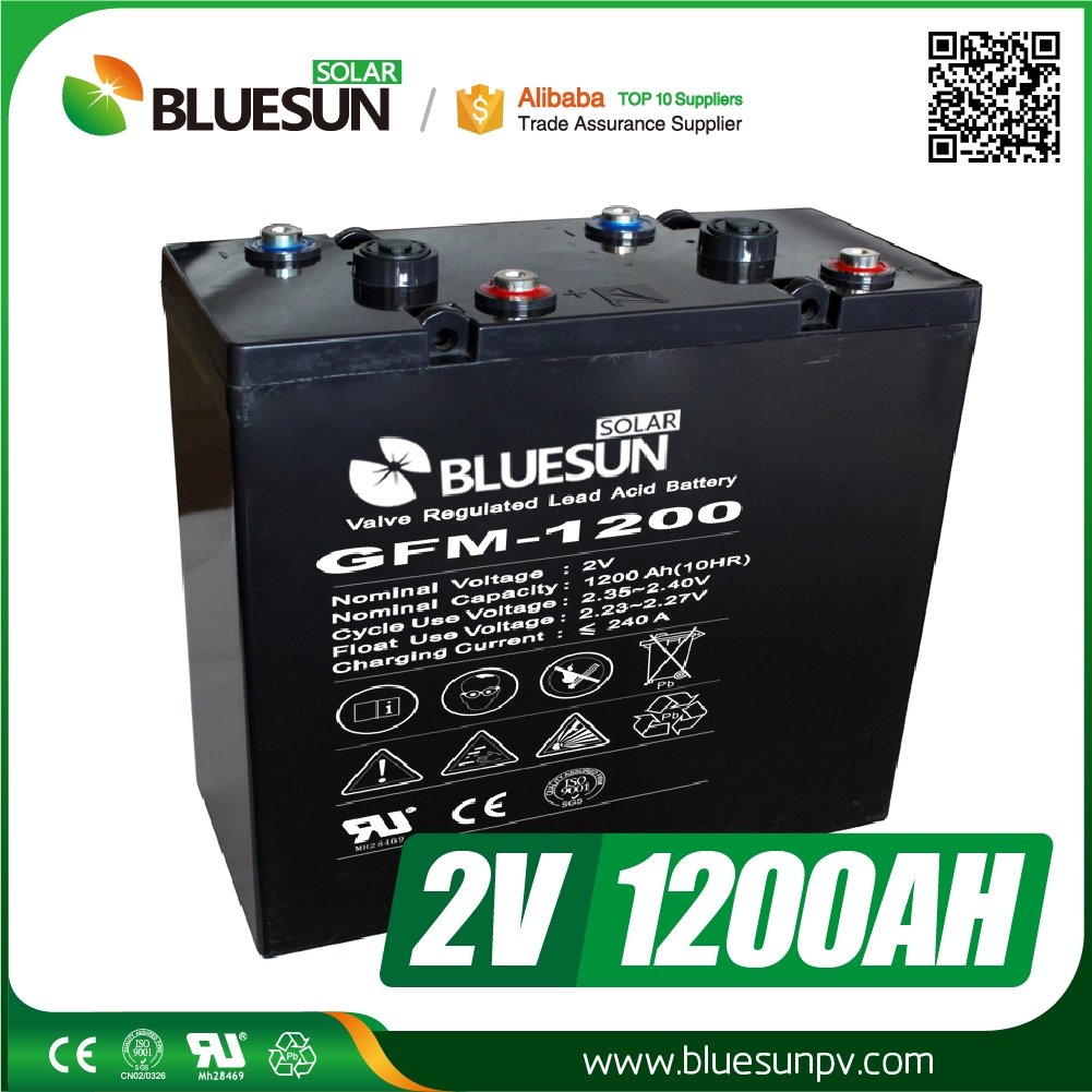 2V 1200AH wiederaufladbare C-Batterien 4 Packung