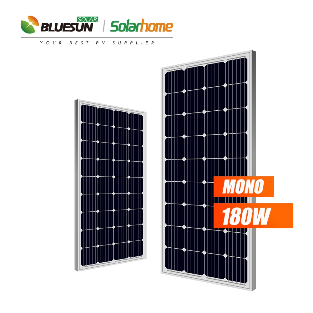 Bluesun 156mm Mono Solar Panel 180watt 180 W 36 Zellen Serie