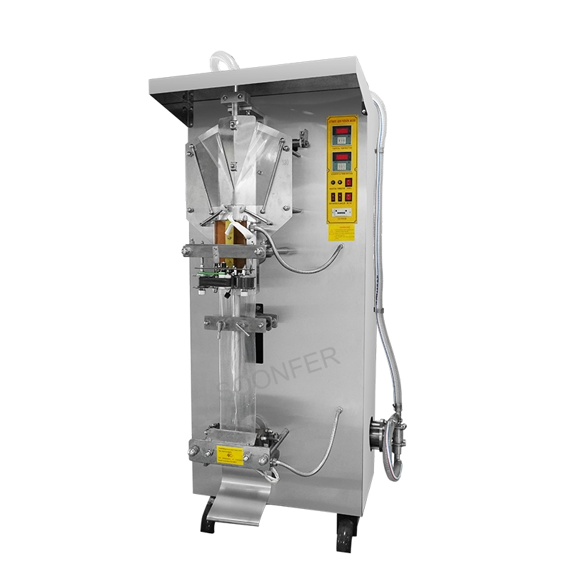 Automatische Heißschneide-Mineralgetränk-Beutel-Füllverpackungsmaschine für reines Wasser