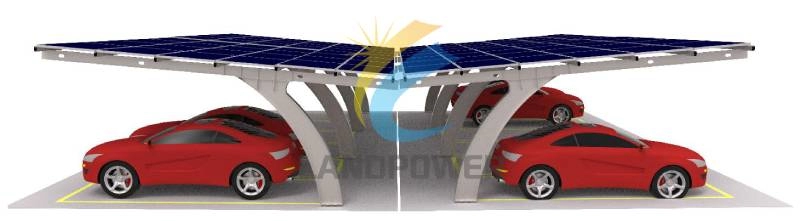 Solar-PV-Stahl-Carport-Struktur