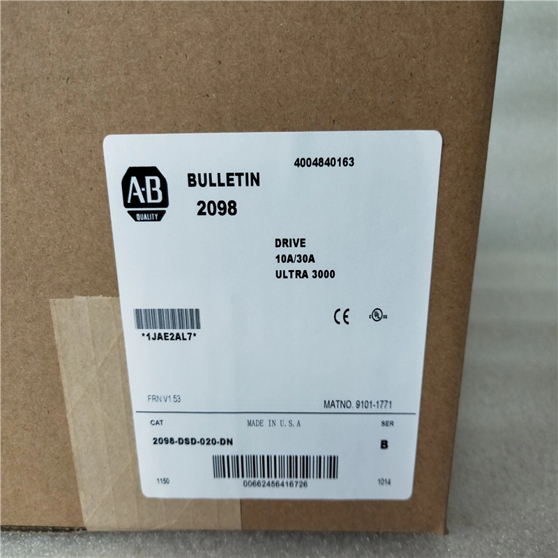 Allen Bradley 2098-DSD-020-DN Ultra 3000 Servoantrieb