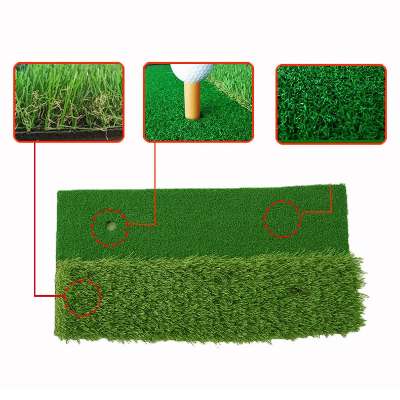 70 * 40 cm Zweifarbige Übungsmatte für langes Gras