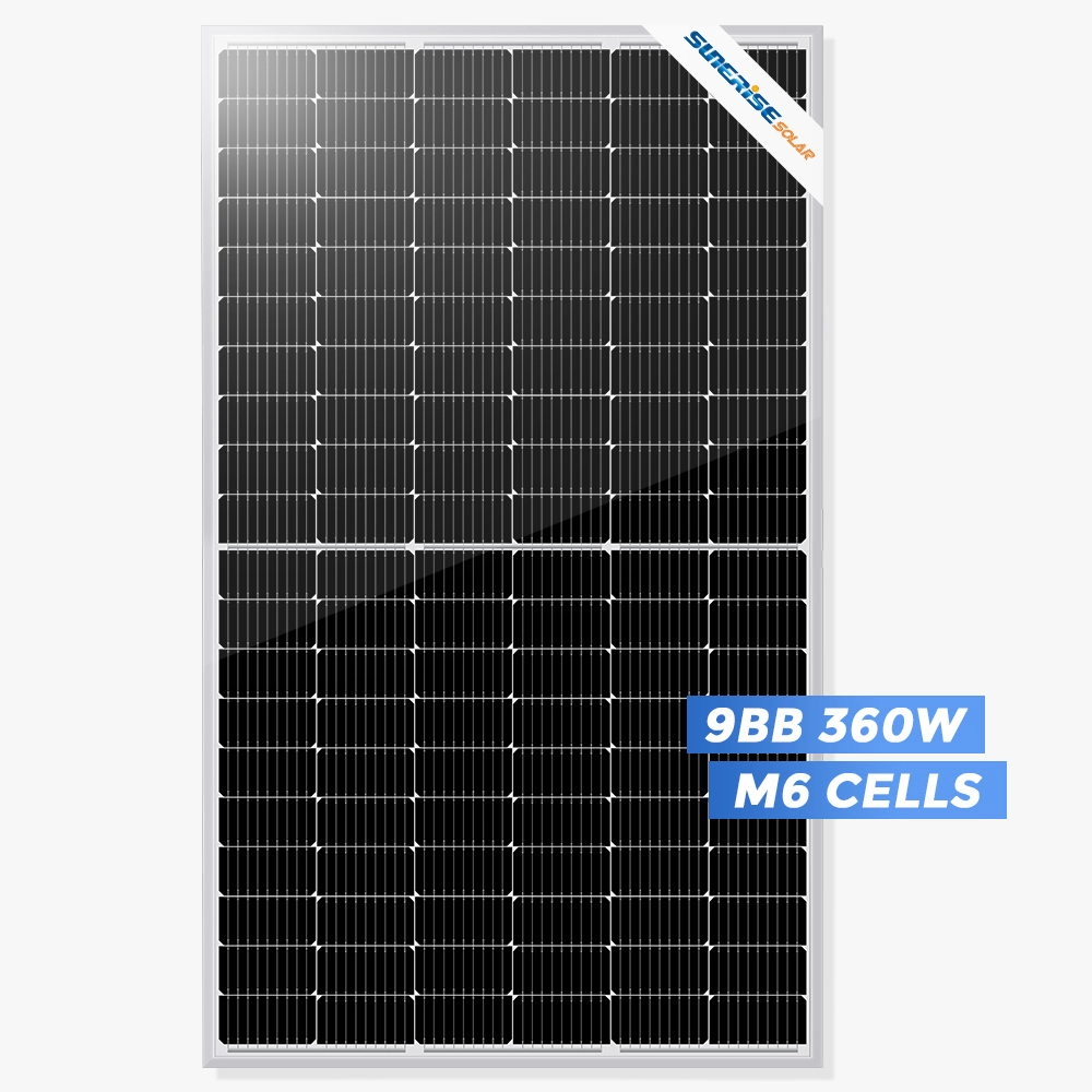 Preis für hocheffizientes 120-Zellen-Mono-Solarmodul mit 360 Watt