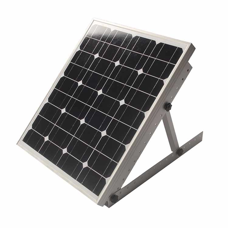 Verstellbare dreieckige Solarpanel-Neigungshalterung für Wohnmobile und Boote mit 22-Zoll-Montagearmen, 100 W