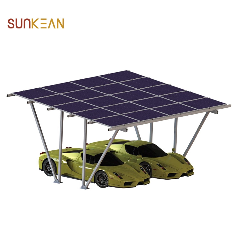 Solarpanel-Montagehalterungen Solar-Carport-Installation für Solar-Parkhaus
