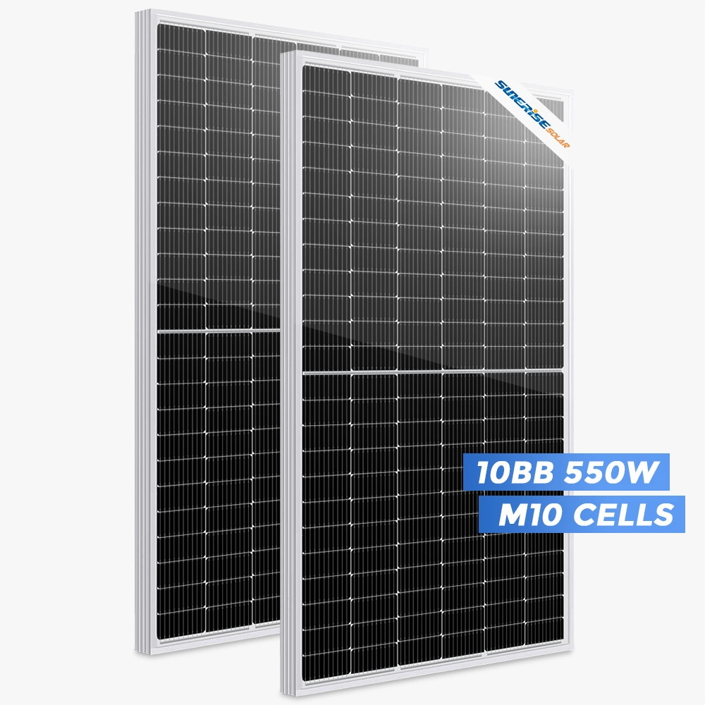 144 Half-Cut Mono 550 Watt Solarpanel zum besten Preis