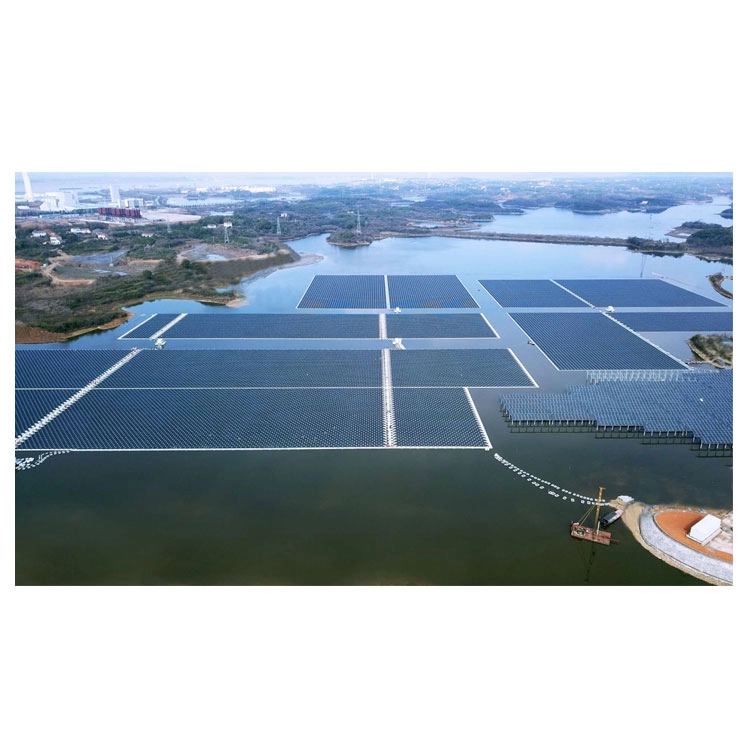 Dry Lake Full Anchoring Solution Solar Kits HDPE Solar Montagestruktur Schwimmbecken