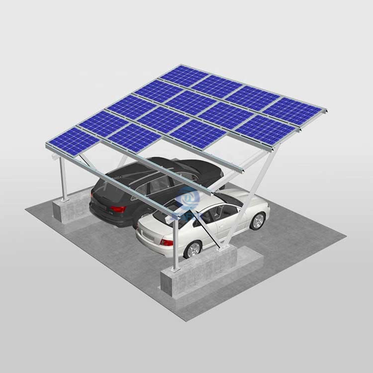 N Typ PV Carport Montagelösung Solarsysteme