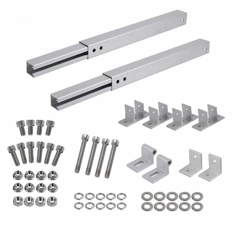 Einstellbares Solarmodul-Neigungs-Montagegestell-Kit für Metalldächer oder Flachdächer