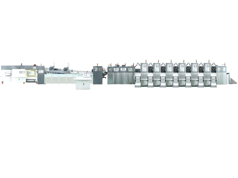 Keshenglong KL Automatische Wellpappenschachtelherstellungsdruckmaschine