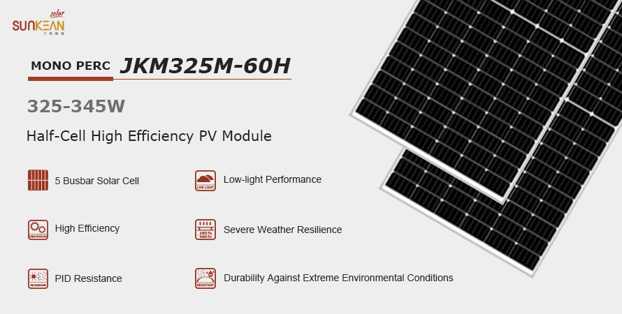 325 Watt 5BB Solar Mono Panel