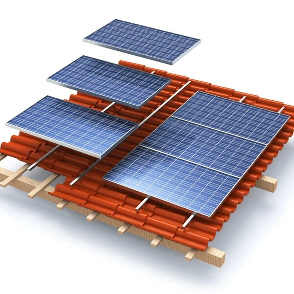 Solarmontagesystem für Ziegeldächer