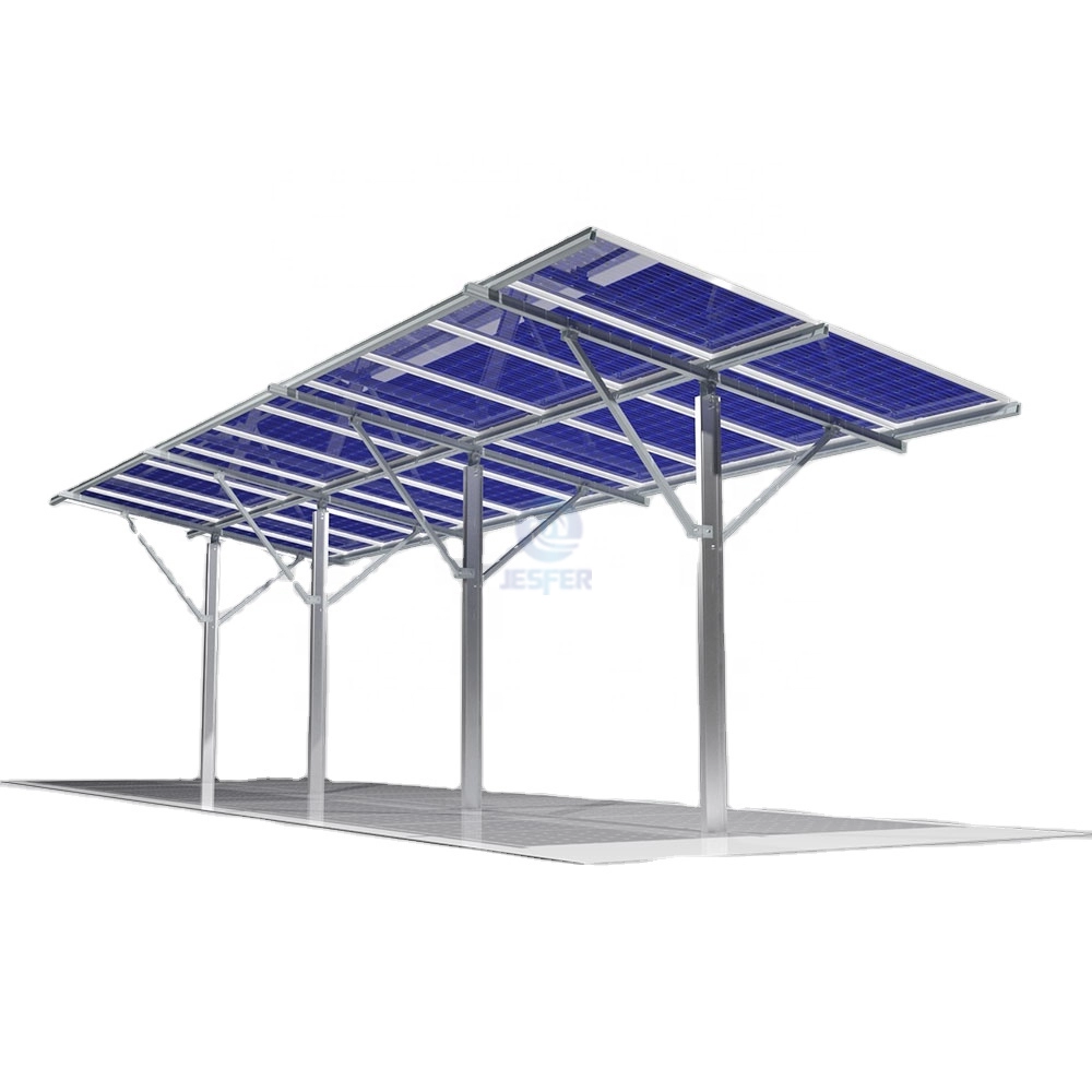 T-Typ Carport-Solarmontagesystem aus Kohlenstoffstahl