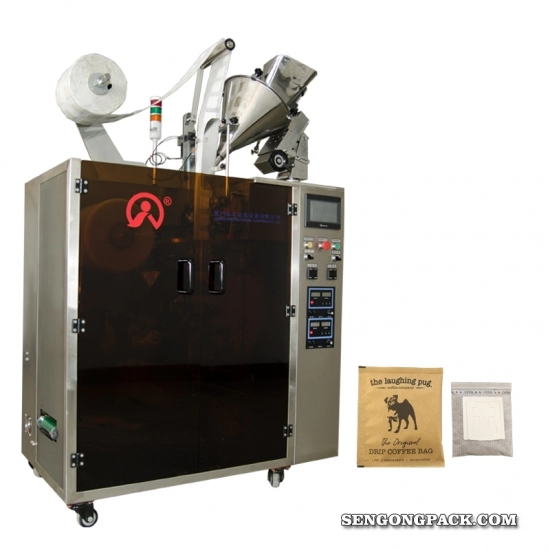 C19DF Tropfbeutel-Verpackungsmaschine Indonesien Java Arabica-Kaffee für mit Außenumschlag