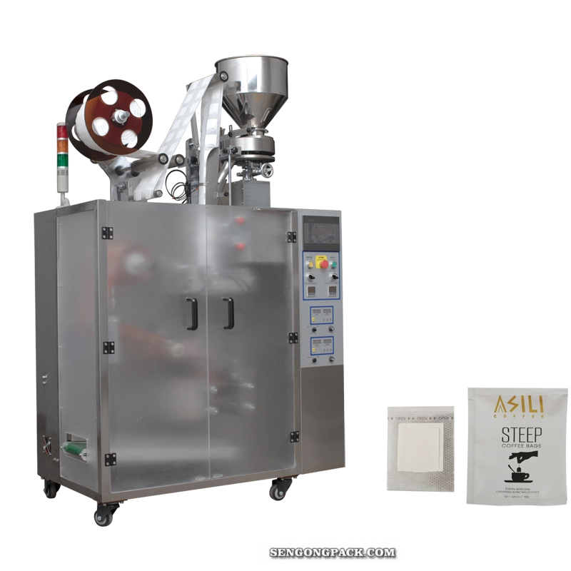 C19D Tropfbeutel-Verpackungsmaschine für Arabica-Kaffee mit Außenhülle