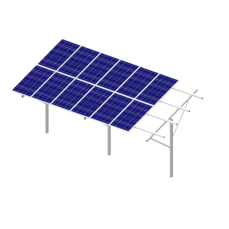 Solarpanel-Bodenmontagestruktur Pfahlsystem