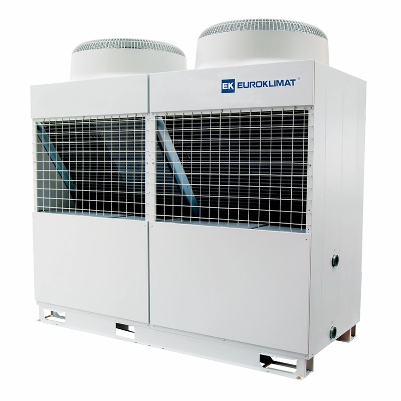 Luftgekühlte industrielle Wärmepumpe mit modularem Kühler