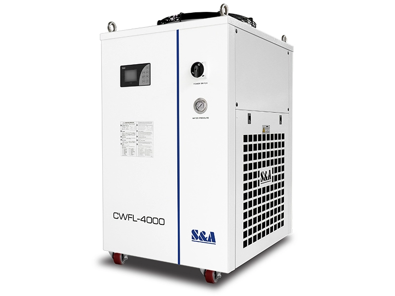 Wasserkühler mit zwei Kühlkreisläufen CWFL-4000 stabile Kühlleistung AC 380V 50/60Hz