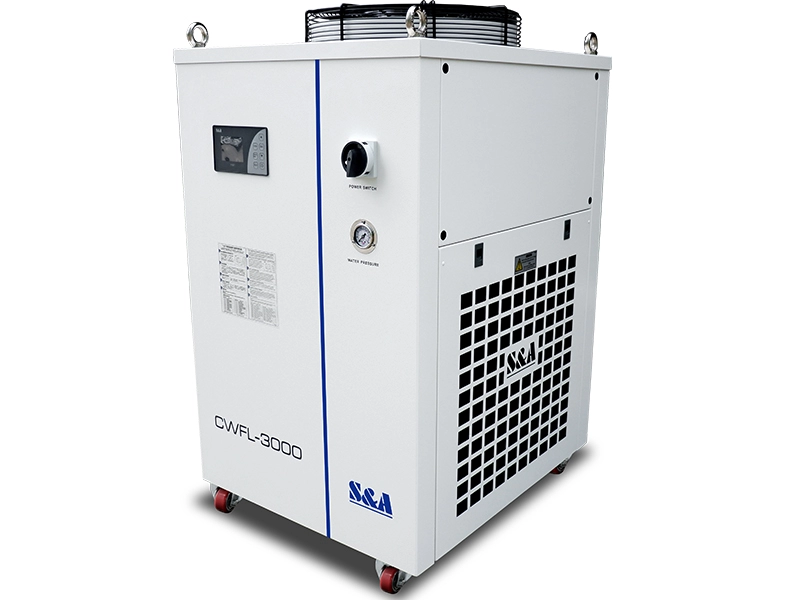 Hochleistungs-Industriewasserkühler CWFL-3000 für 3000-W-Faserlaser