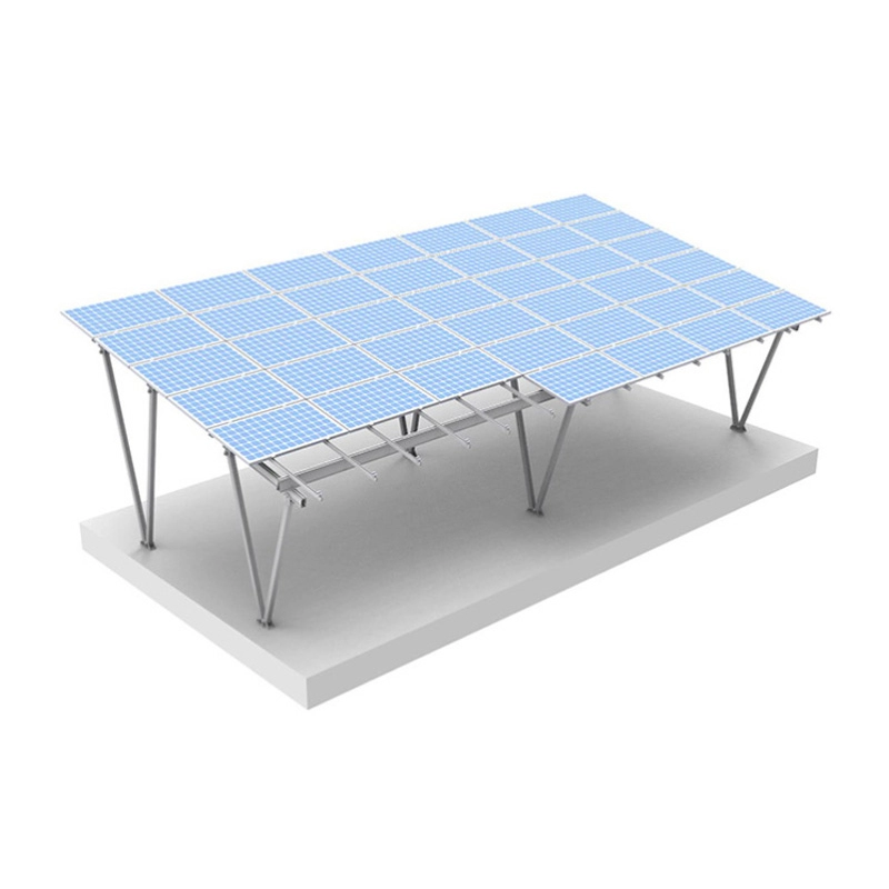 Solar-Carport-Montagestruktur-Kit Aluminium-Parksystem