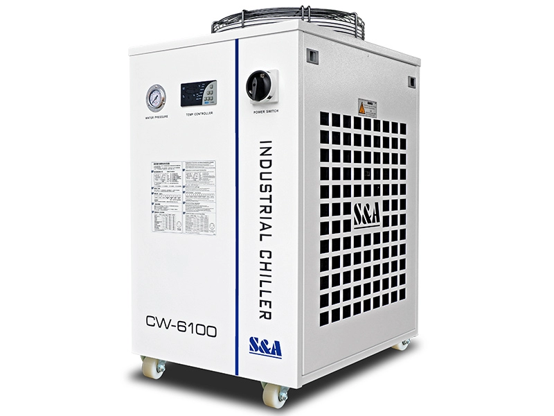 Industrielle Kaltwassersätze CW-6100 Kühlleistung 4200W 2 Jahre Garantie