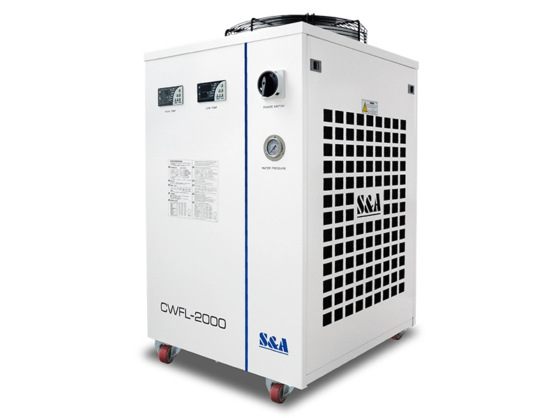 Wasserkühlermaschinen CWFL-2000 zum Kühlen von 2000-W-Faserlasern