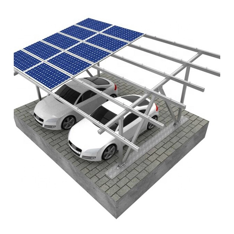 Solar-Aluminiumstruktur-Carport-Montagegestell PV-Carport-Montagehalterungen