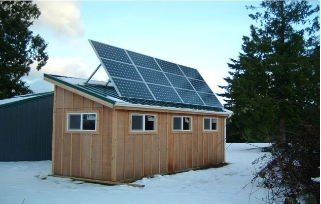 3 kW netzunabhängiges PV-Netzteil AC-Anschluss Solarstromanlage