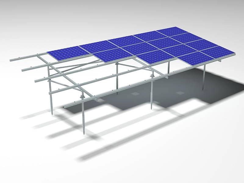 MRac Pro PGT4 Bodenmontierte Solarstruktur