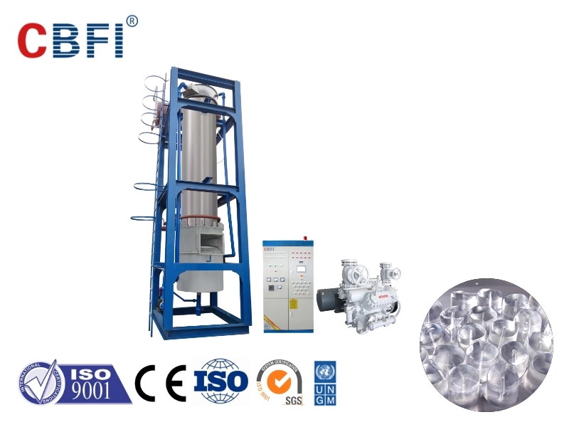 CBFI 80 Tonnen pro 24-Stunden-Röhren-Eismaschine