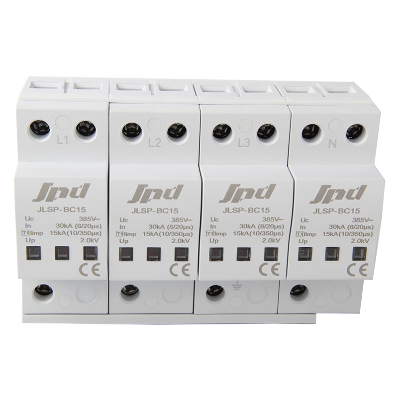 Jinli Typ 1 Wechselstrom-Überspannungsschutzgerät 4 Pole JLSP-BC15/4P