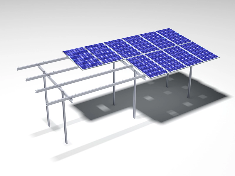Bodenbefestigung für Solarpanel