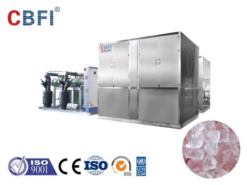 CBFI 40 Tonnen pro 24-Stunden-Platteneismaschine