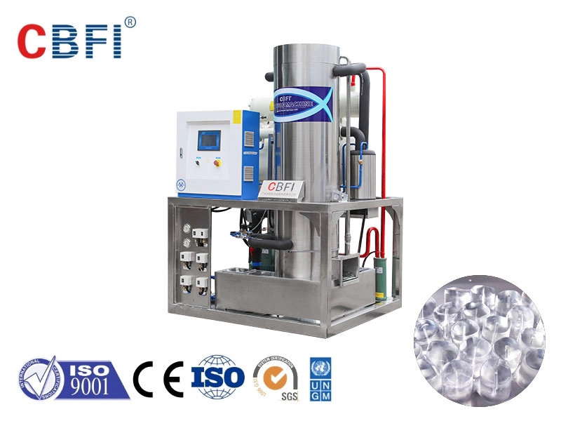 CBFI 2 Tonnen pro 24-Stunden-Röhren-Eismaschine