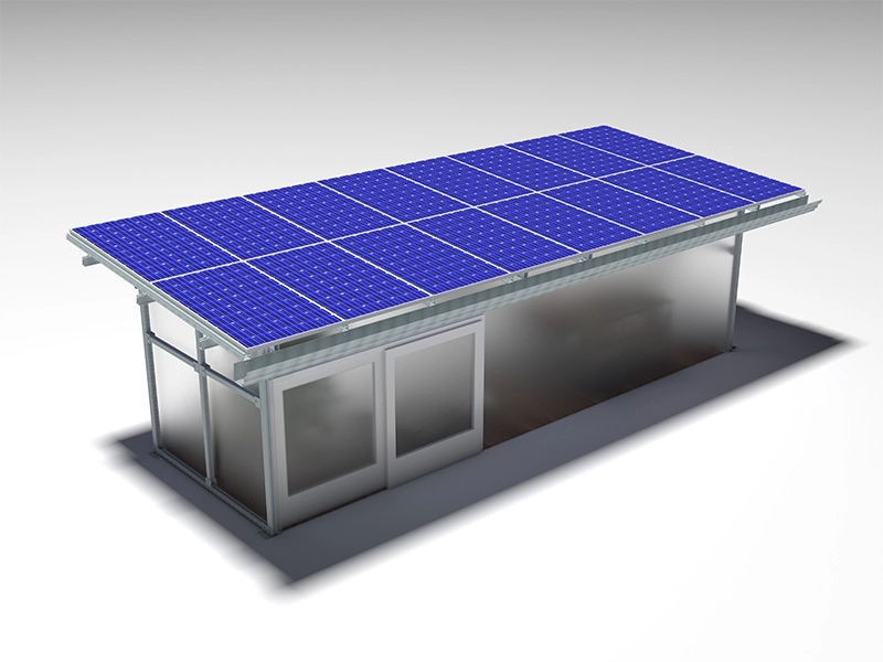 Wintergarten-Solar-PV-Montagesystem