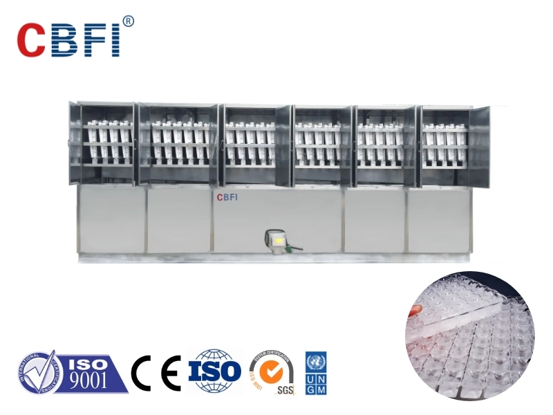 CBFI 10 Tonnen pro 24-Stunden-Würfel-Eismaschine