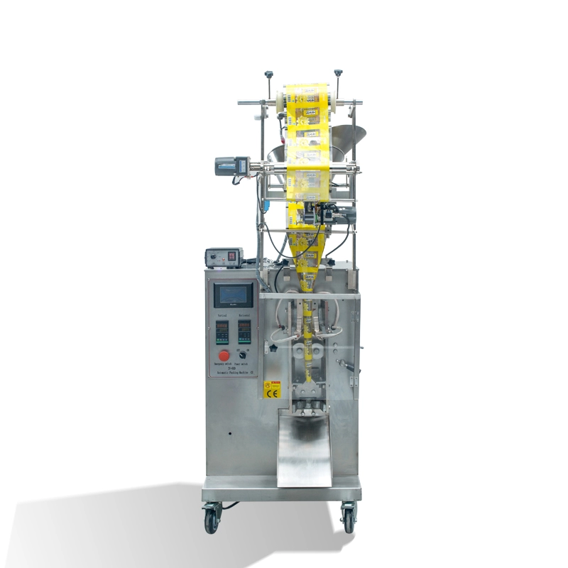 Einfache Bedienung Hochgeschwindigkeits-VFFS 2 g-30 g Verpackungsmaschine für Kaffee/Elektrik/Probiotika/Proteinpulver