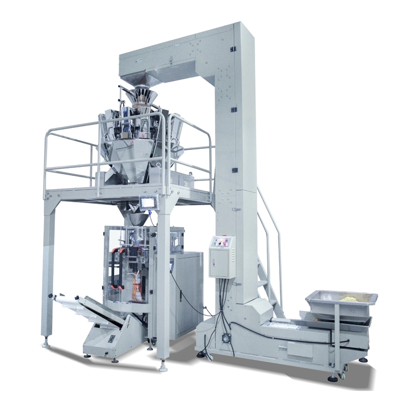 Automatische Multifunktions-Rotationsgranulat-Zuckerkorn-Wäge- und Verpackungsmaschine