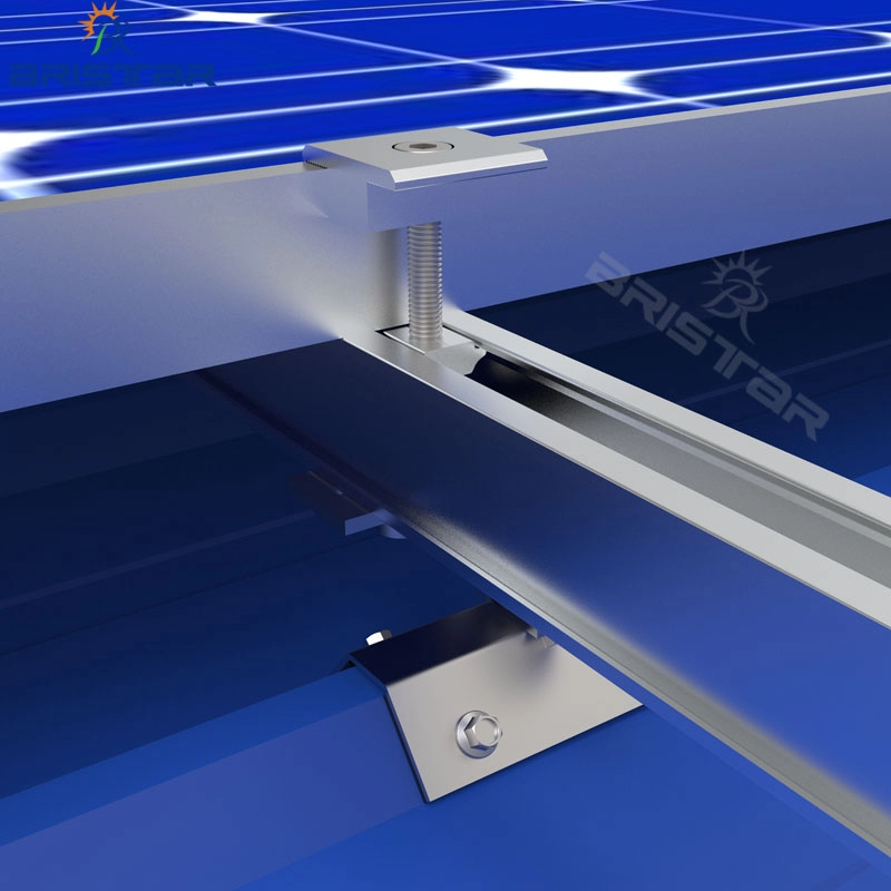 Solarmodulhalterungen für Metalldächer