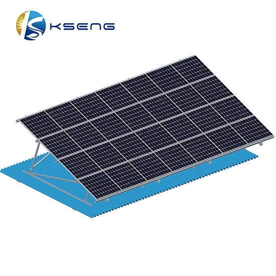 Koreanische Metalldach-Solarmontagehalterung, PV-Montagestruktur