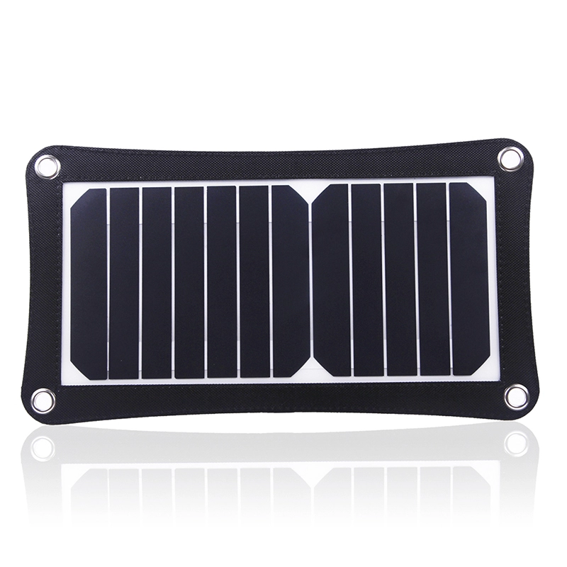 Faltbares Solarpanel 5 V, 1,3 A Solarladegeräte für Mobiltelefone