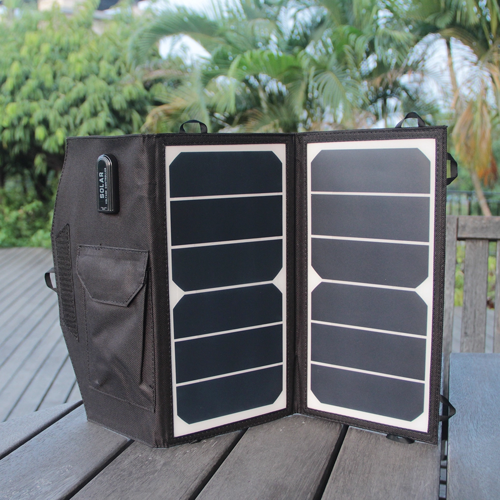 5V 2.6A tragbare Solarpanel-Ladegeräte für Camping