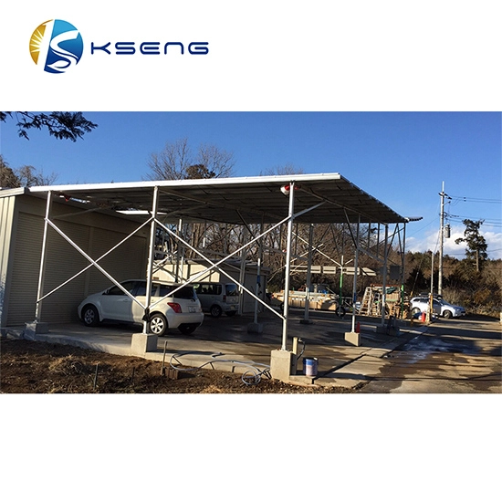 Wasserdichte Solar-Carport-Montagehalterung für gewerbliche Parkplätze