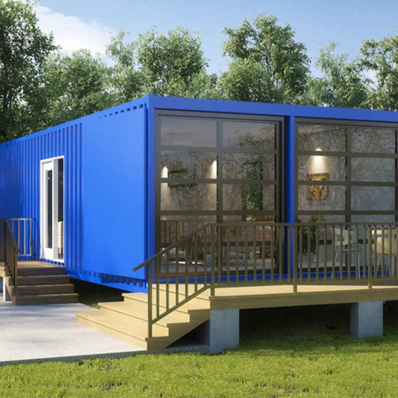 Vorgefertigtes mobiles Containerhaus Fertighäuser mit 2 Schlafzimmern